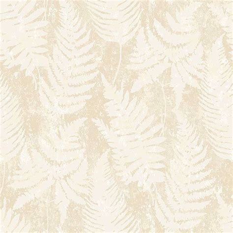 Whistler Cream Leaf Wallpaper Leaf Wallpaper Cream Wallpaper