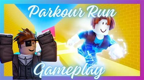 Roblox Parkour Run Gameplay Youtube
