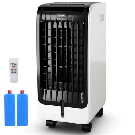 Costway Portable Evaporative Air Cooler Cfm Speed Anion Humidify Hot