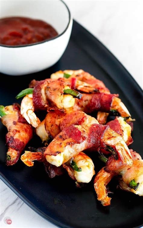 Easy Bacon Wrapped Shrimp Air Fryer Recipe - Take Two Tapas