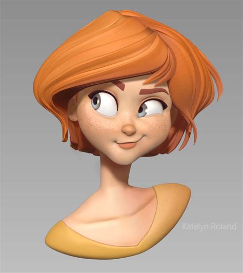 Smirk, Katelyn Roland | Animation design, Character illustration, 3d