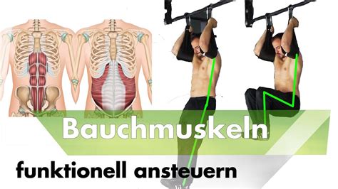 Hanging Knee Raise Tutorial Funktionelles Bauchmuskeltraining Youtube