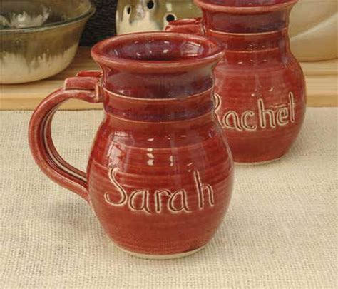 Handmade Custom Personalized Mug Name Mugs Pottery Cup Tumbler Unique