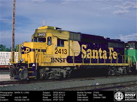 The Bnsf Photo Archive Gp30 2413