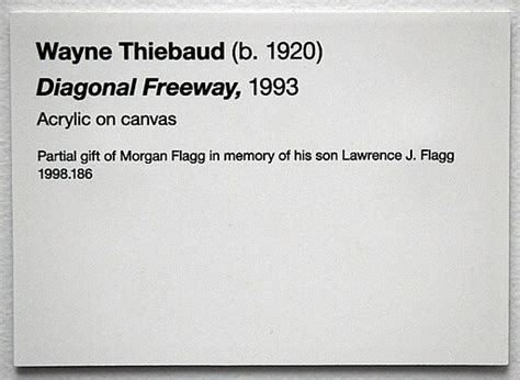 Examples Of Artwork Labels The Practical Art World