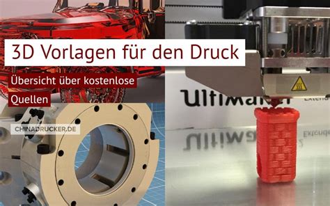 3d drucker vorlagen kostenlos erstellen ➤ die besten portale für vorlagen im vergleich ✓ 3d modelle einfach downloaden. 3D Druckvorlagen - kostenlose Quellen ⋆ chinadrucker.de