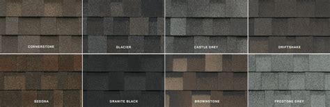 Or, start with our most popular shades: Shingle Colors - Summit Roofing Solutions LLC