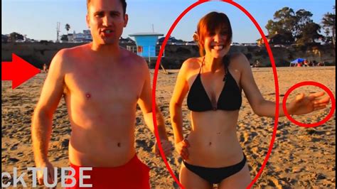 COUPLE ASKING STRANGERS FOR THREESOMES Beach Edition Sexy Pranks YouTube