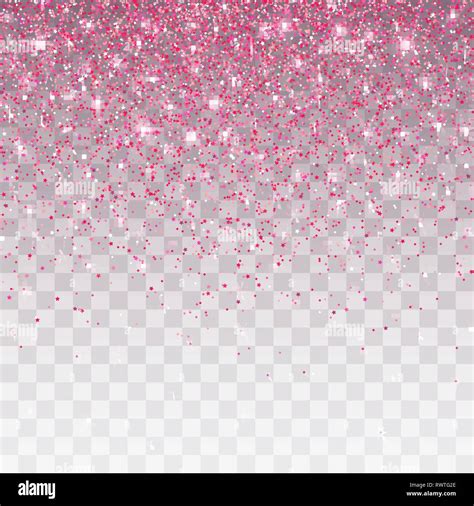 Pink Glitter Sparkle On A Transparent Background Vibrant Background