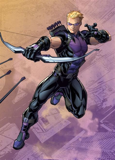 Official Marvel Avengers Mightiest Heroes Hawkeye Displate Artwork By