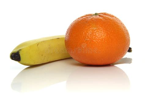 Orange And Banana Stock Image Image Of Orange Citrus 13162255