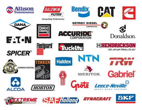 Part numbers listed on this website are used for reference purposes only. Brands We Carry | RMC Truck Parts | Bemidji Minnesota