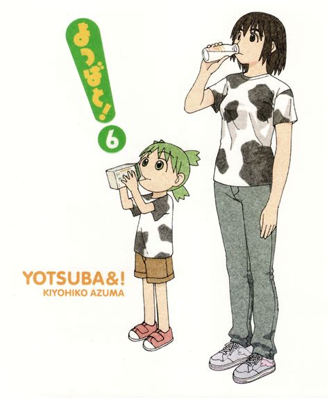 Yotsuba And Fuuka Drink Milk Yotsuba Manga Anime C Anime