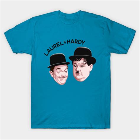 Laurel And Hardy Color Laurel And Hardy T Shirt Teepublic