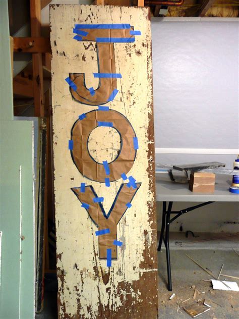 Generally this occurs during the overnight hours. How to Make a Hand-Painted Vintage Sign | DIY