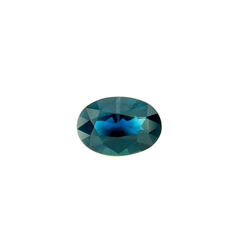 Natural Deep Blue Sapphire 145ct Oval Cut Loose Gemstone For Sale At
