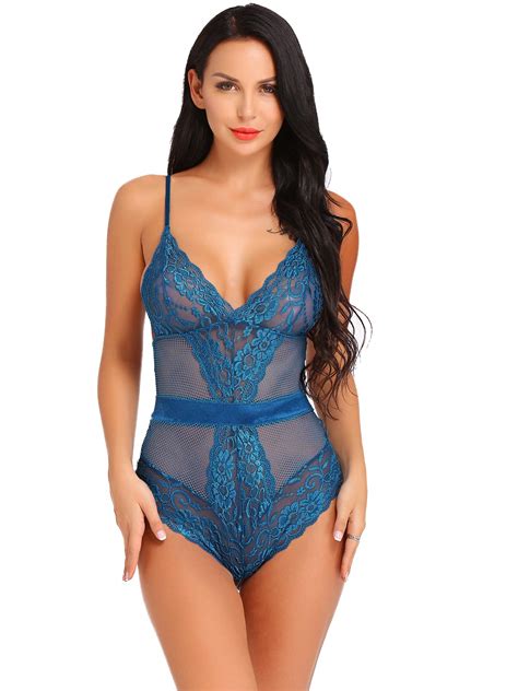 joyaria women sexy teddy lingerie one piece lace bodysuit buy online in india at desertcart