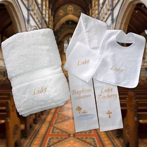 Nancy Creations Baptism Stoles And Candles