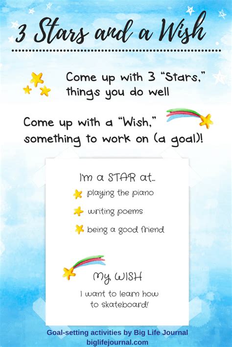 7 Fun Goal Setting Activities for Children | Goal setting activities, Positivity activities ...