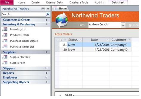The file output.zip will contain a excel file, one for each table in the given. Download Northwind Microsoft Access Templates and Access ...