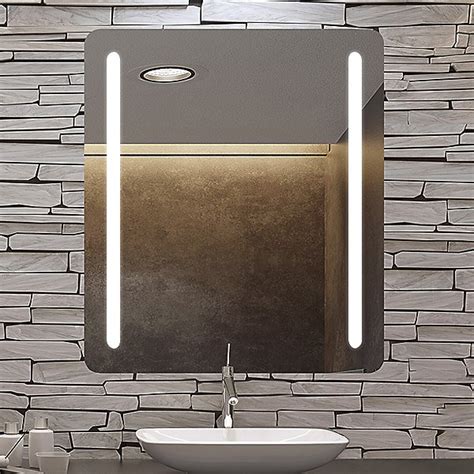Bela Radius Led Lighted Mirror By Electric Mirror At