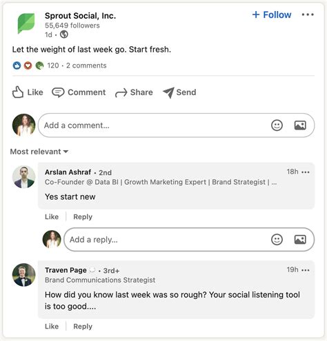 Social Media Comments How To Post And Respond Sprout Social