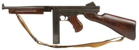 Deactivated Wwii Thompson M1a1 Submachine Gun Allied Deactivated Guns
