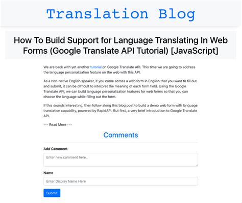 Microsoft Text Translator Api Tutorial Build A Translation App