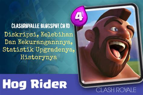 Rincian Dan Sejarah Lengkap Cards Hog Rider Di Game Clash Royale