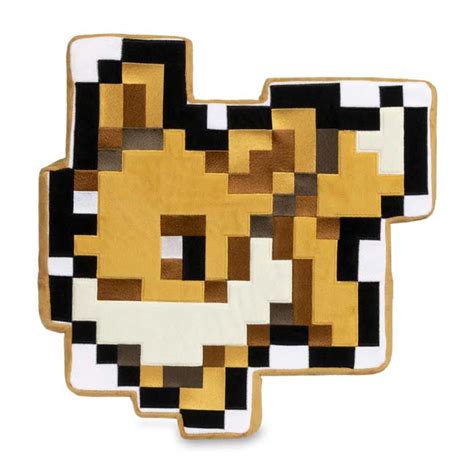 Eevee Pixel Collection! Eevee Plush | Pokémon Center Original Eeveelutions mouse mat, eevee, pokemon, pixel art, reading, vaporeon, sylveon, umbreon, espeon, flareon, jolteon, mouse mat, cute mouse.