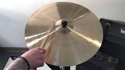 Cymbal And Gong 22 Cymbal Foundry Ride Youtube