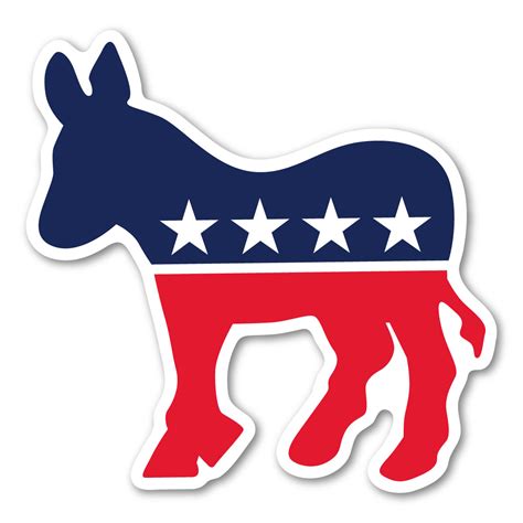 Democratic Donkey Magnet Magnet America