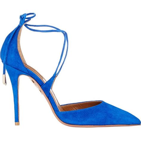 Aquazzura Matilde Pumps Party Shoes High Heels High Heels Shopping Blue Pumps