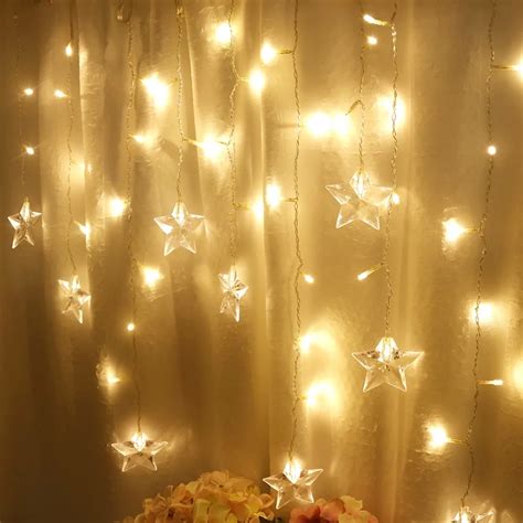 Buy Twinkle Stars Lights Fairy Led Curtain Icicle