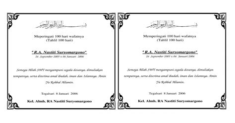 Download Ucapan Mengenang 40 Hari Orang Meninggal Doc | Ruang Ilmu