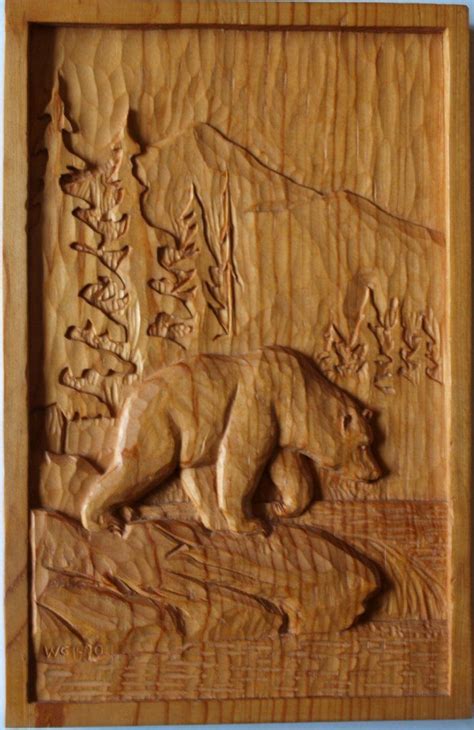 Wildlife Relief Carvings Werner Groeschels Wood Carving Site Wood