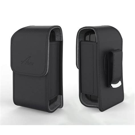 Agoz Vertical Leather Flip Phone Case Cover Pouch For Doro 7050 Doro