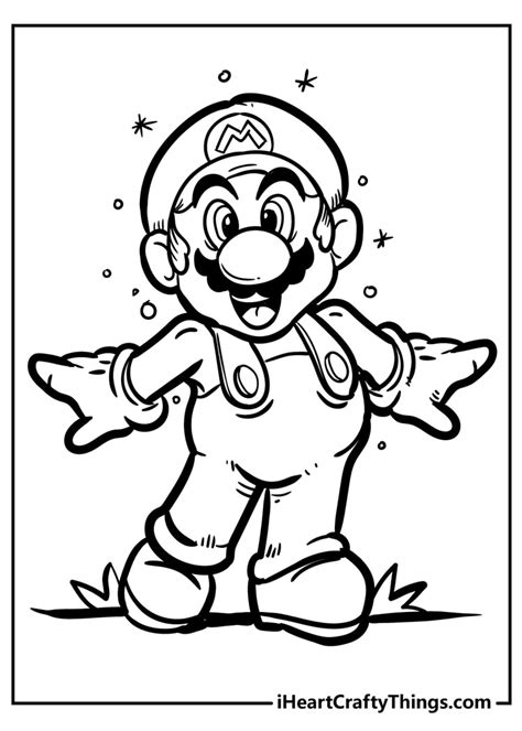 Super Mario 3d World Coloring Pages Seoliseohe