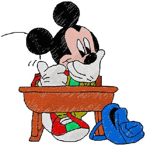 Mickey Mouse Embroidery Machine Design Free Embroidery Design