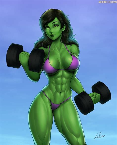 She Hulk By Https Deviantart Elee On Deviantart Dragon