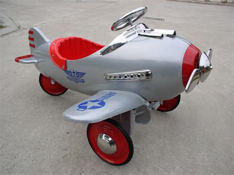 Silver Pursuit Pedal Plane Uk Toys And Games