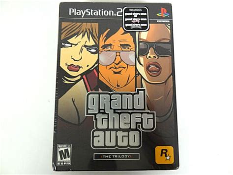 Playstation 2 Ps2 Grand Theft Auto Trilogy New Box Gta 3 Iii San