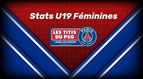 News U19f Toutes Les Stats En Championnat Après 5 Matches Les Titis Du Psg