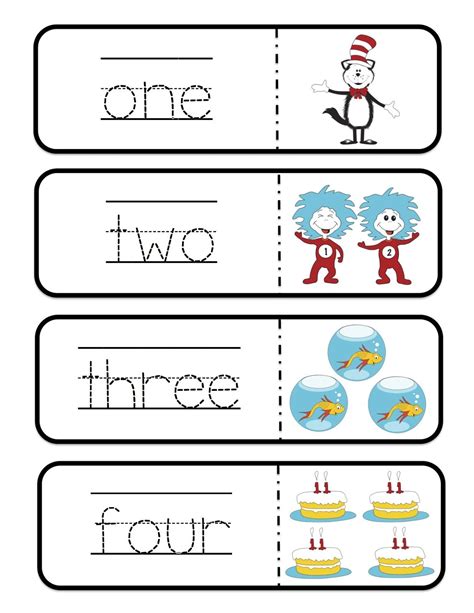 Dr Seuss Printable Worksheets For Kindergarten