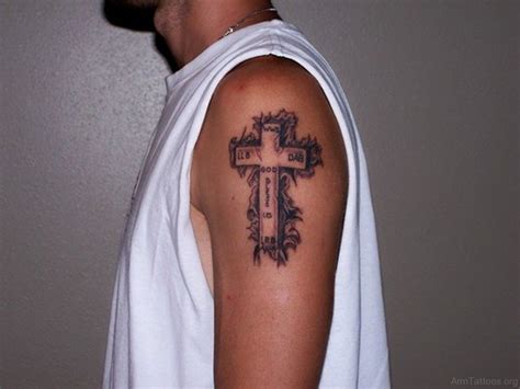 Tattoos For Men On Arm Cross