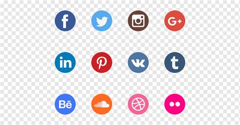 Redes Sociales Logos Png