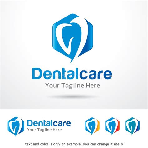 Dental Care Logo Template Design Vector Stock Vector Illustration Of