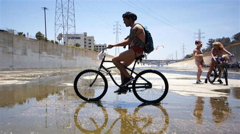 World Naked Bike Ride Los Angeles Nsfw Slide Show