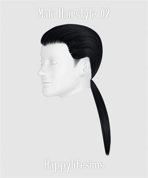 Male Hairstyle 02 At Happy Life Sims Sims 4 Updates