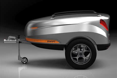 Swift The Luggage Trailer For Smaller Cars On Behance